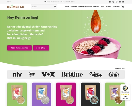 Keimster.de Logo